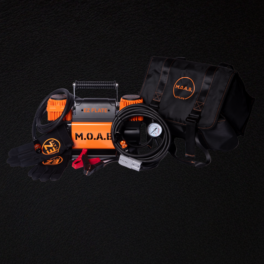 EZ Flate - M.O.A.B. - 10.6 CFM Portable Dual Air Compressor