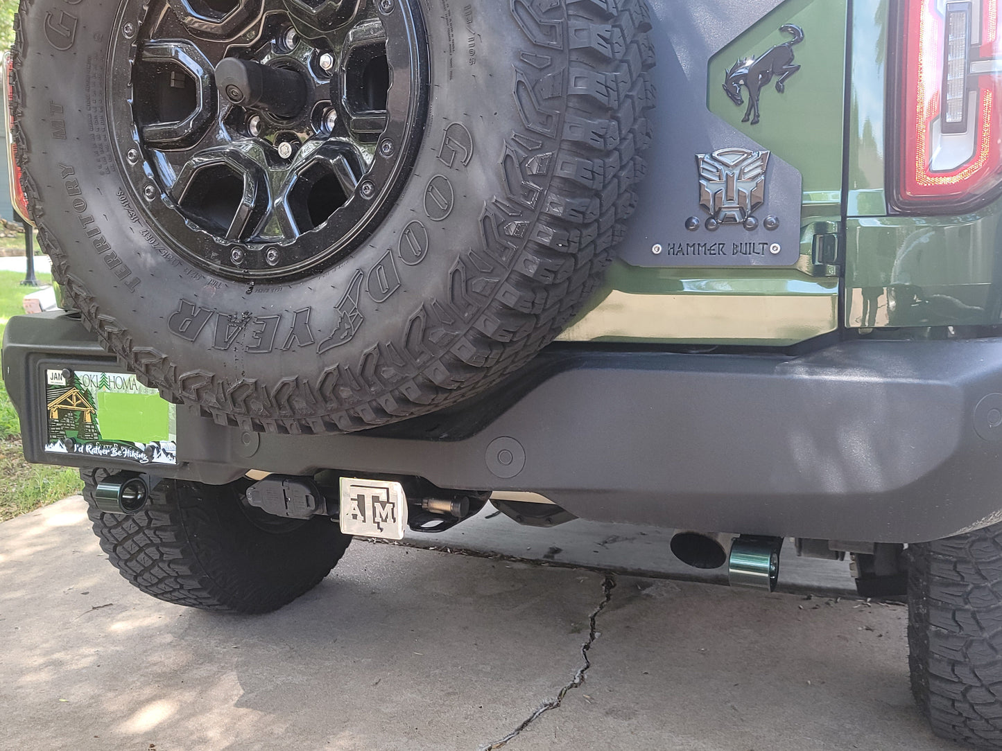 BRONCO REAR RECOVERY POINT (PAIR)
