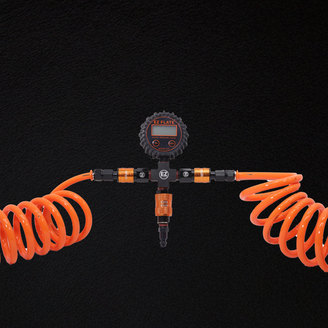 EZ Flate - Recoil 4-Way Hose Kit with Standard Manifold