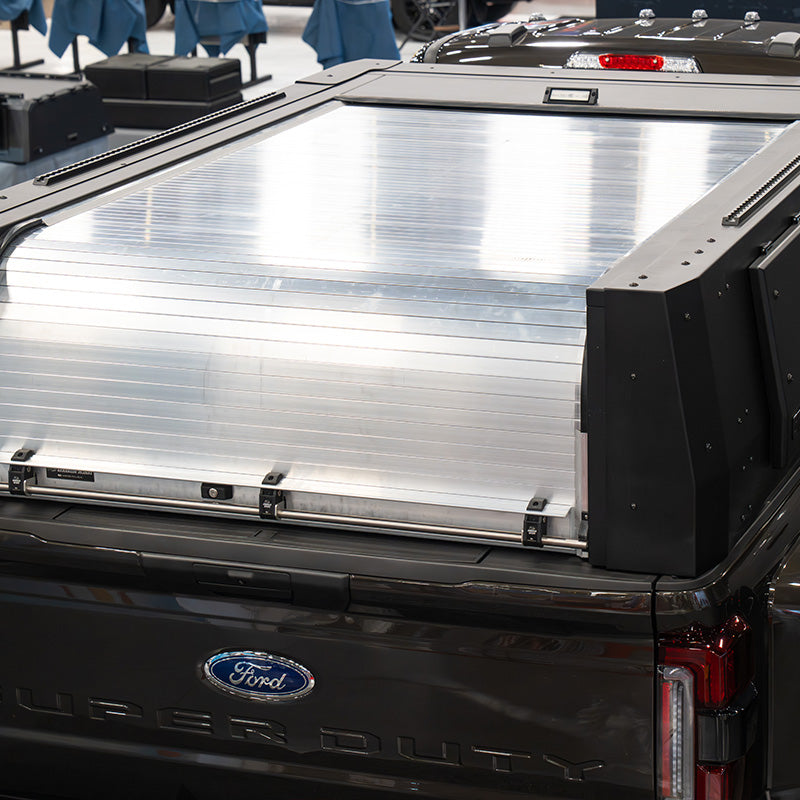 Truck Shell with Retractable Roof