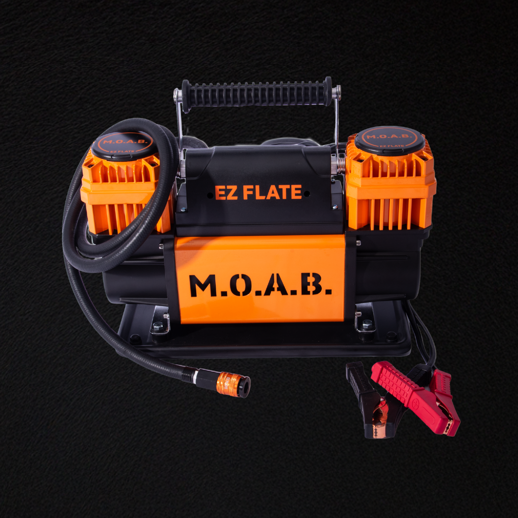 EZ Flate - M.O.A.B. - 10.6 CFM Portable Dual Air Compressor