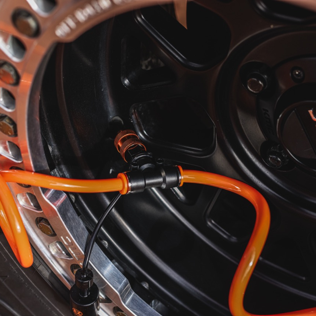 EZ Flate - Recoil 4-Way Hose Kit with Standard Manifold