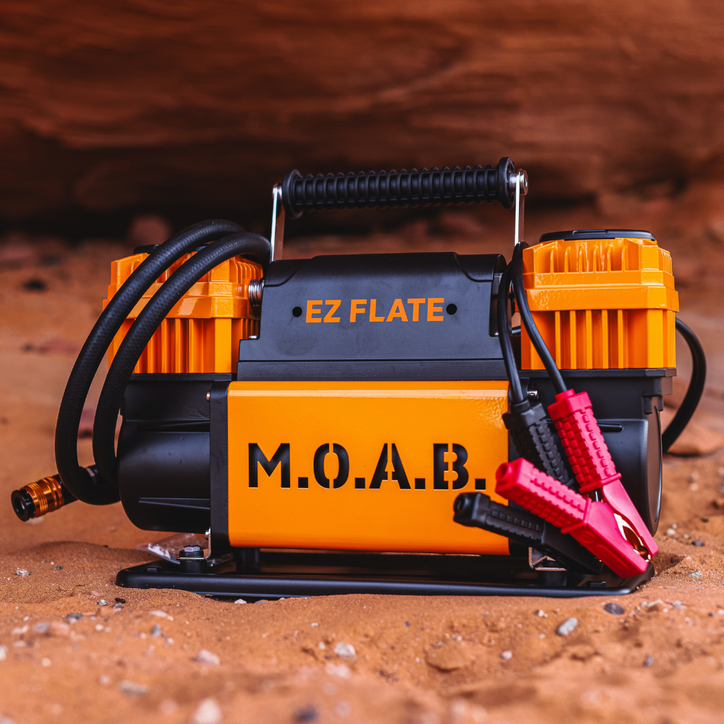 EZ Flate - M.O.A.B. - 10.6 CFM Portable Dual Air Compressor