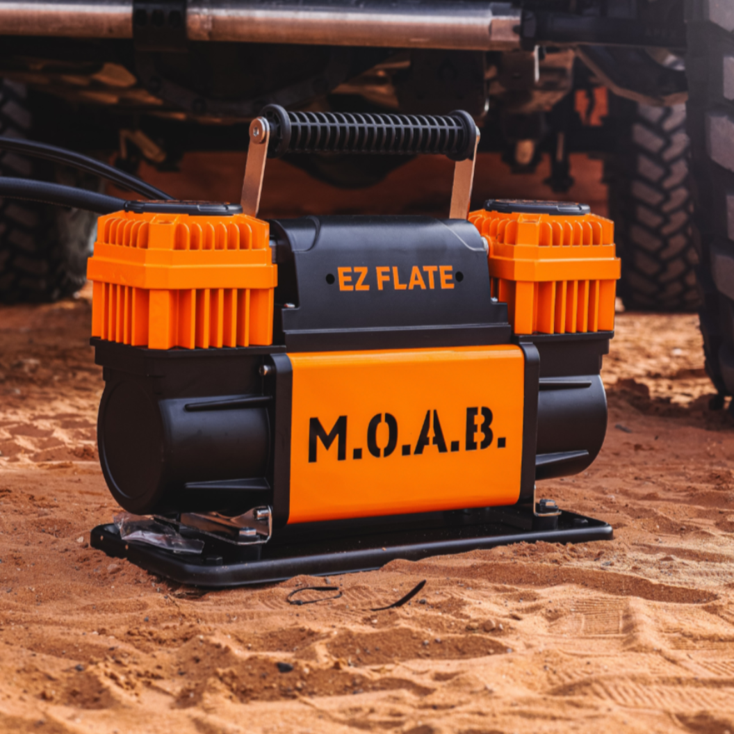 EZ Flate - M.O.A.B. - 10.6 CFM Portable Dual Air Compressor
