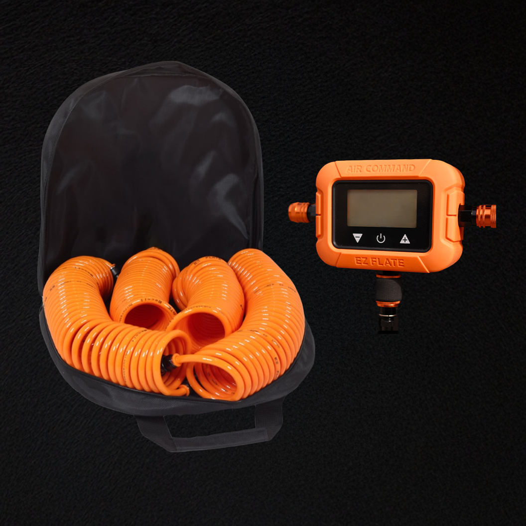 EZ Flate - Recoil 4-Way Hose kit with Air Command