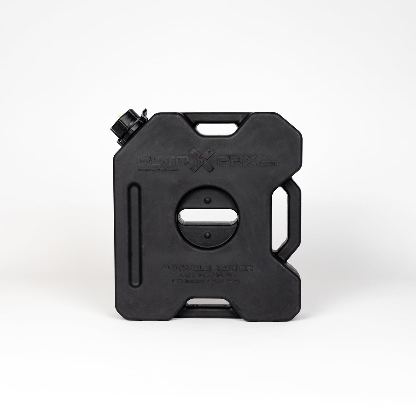 Rotopax 1.75 Gallon Water Black