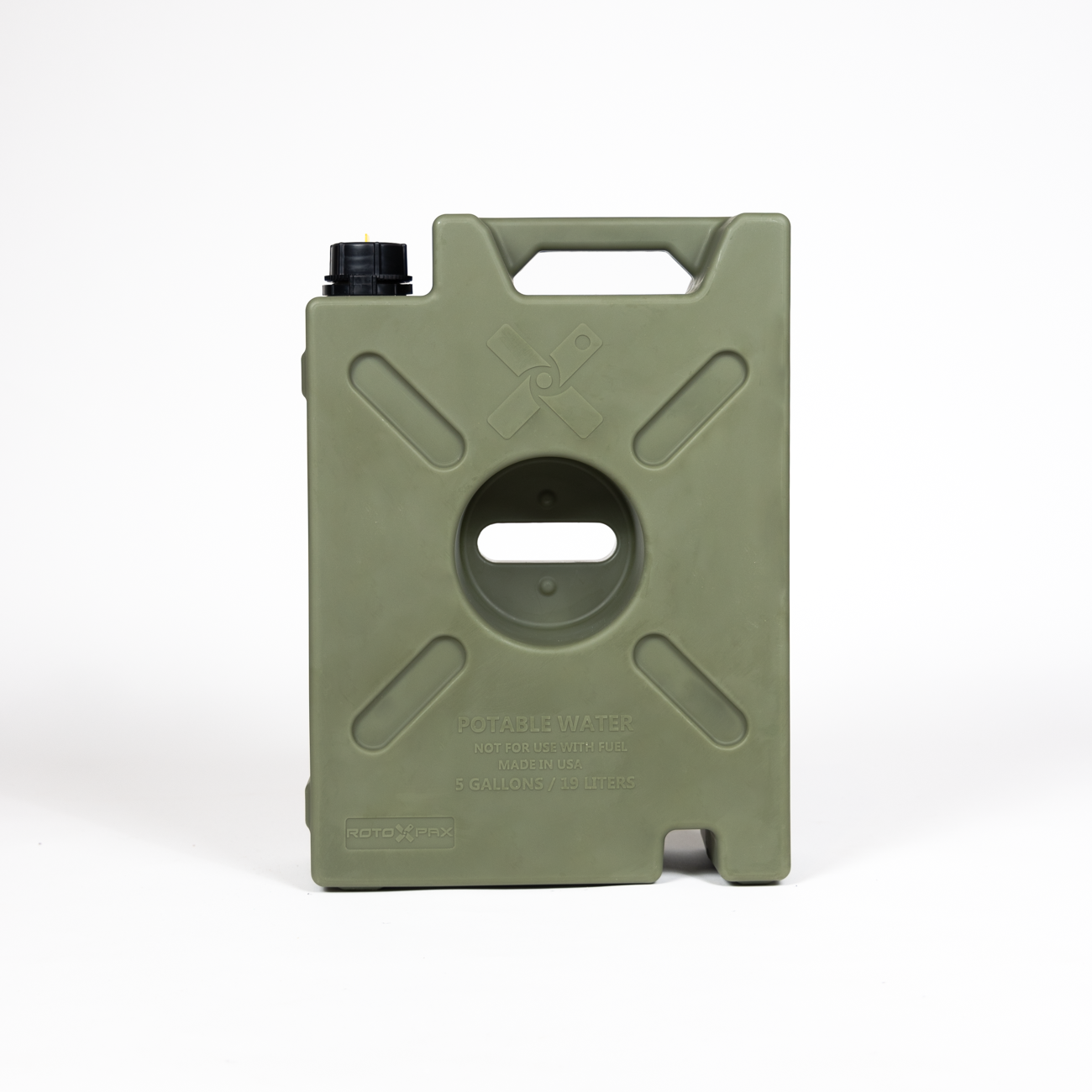 Rotopax 5 Gallon Water OD Green