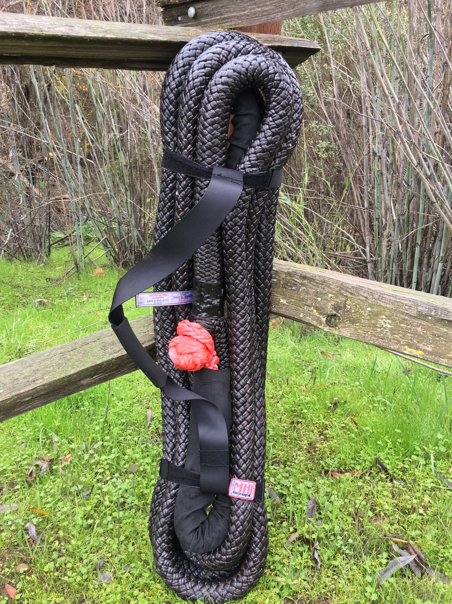 1 1/4" Recovery Rope W/ Built In Soft Shackles