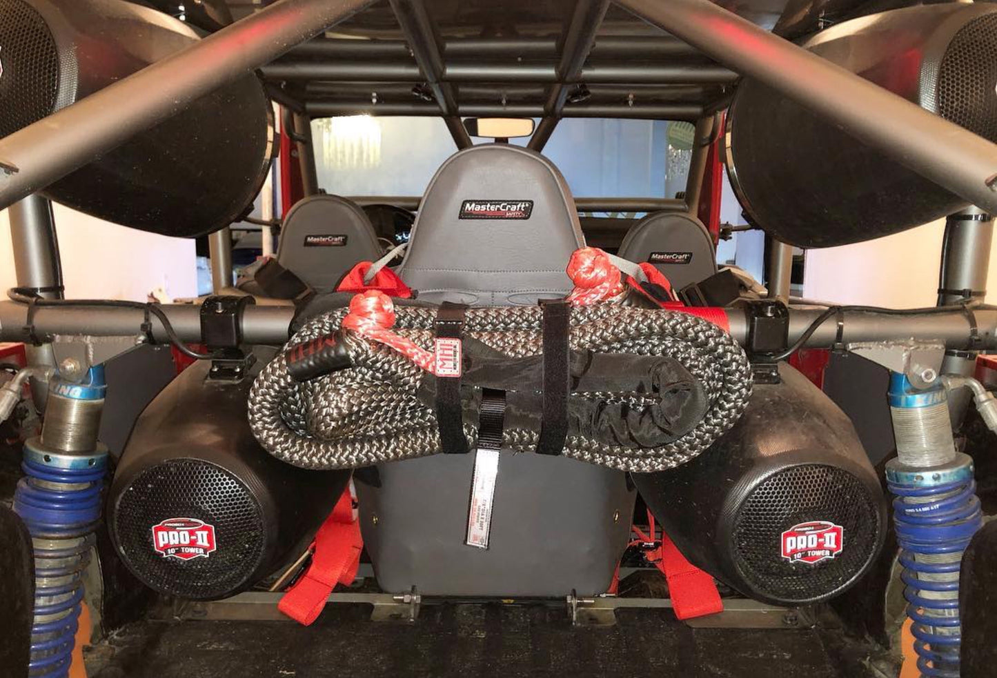7/8" KINETIC RECOVERY ROPE W BUILT IN SPECTRA SOFT SHACKLES