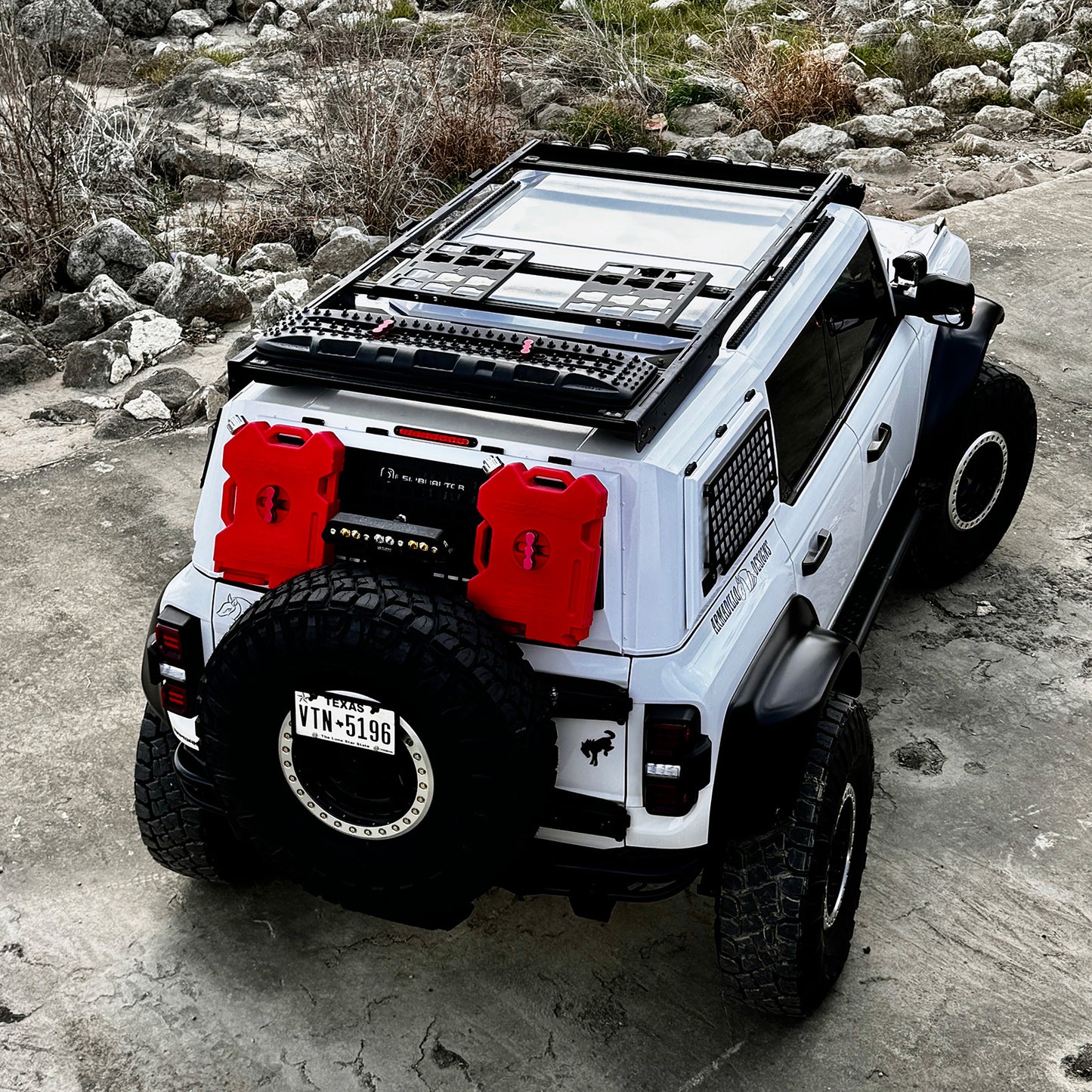 TrailRax Adapter Plate for Armadillo Hard Tops