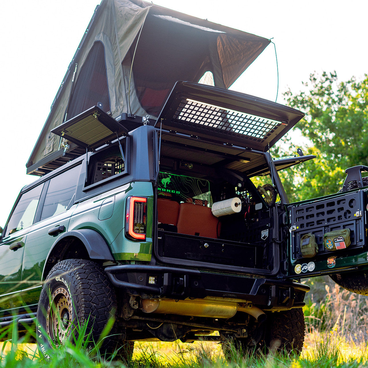 Interior Rear Window Security MOLLE