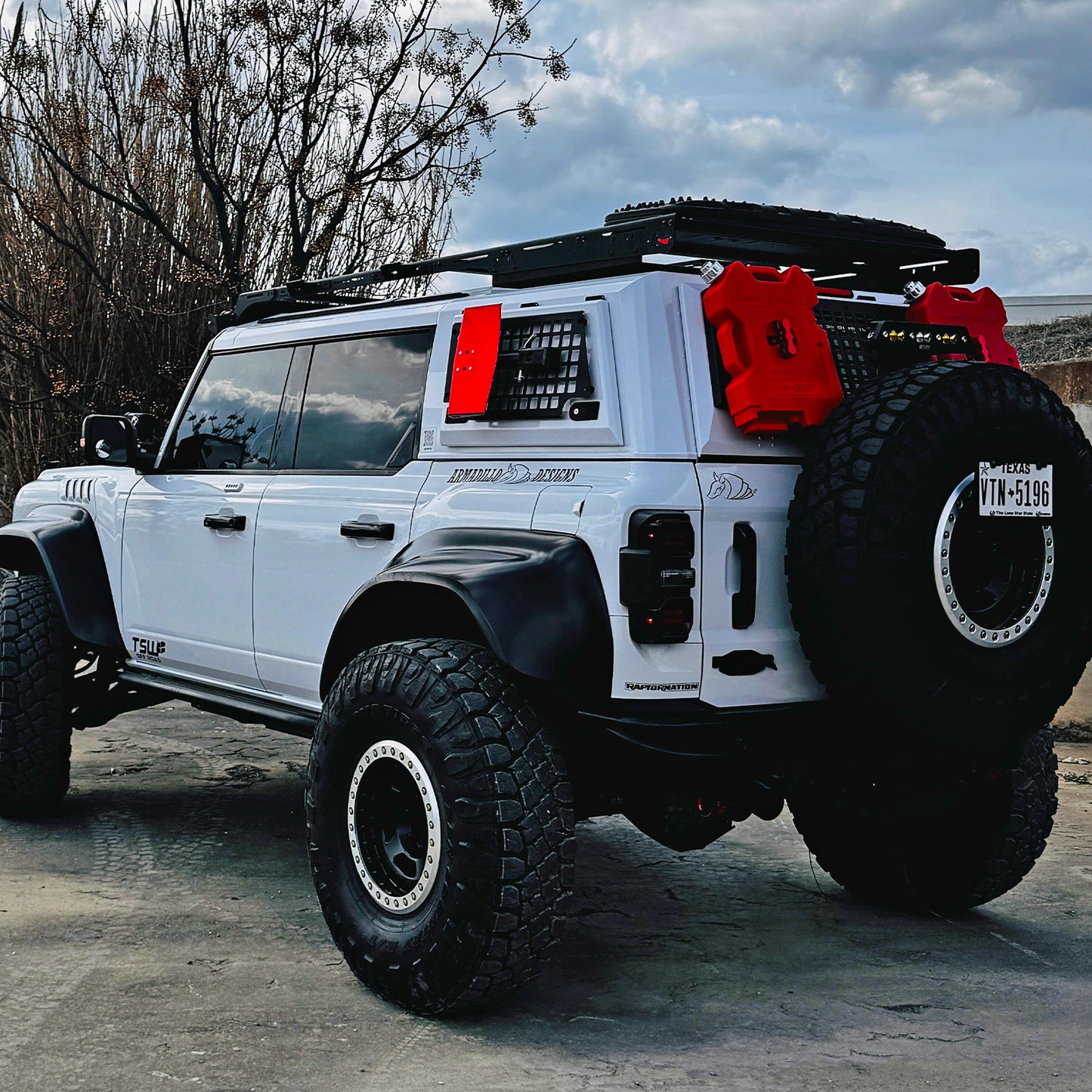 TrailRax Adapter Plate for Armadillo Hard Tops