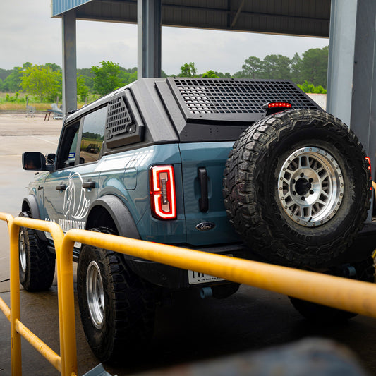 Exterior Rear Window Security MOLLE